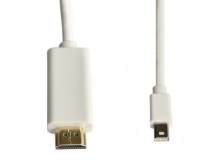 MAK POWER 1,8 M Mini DisplayPort vers HDMI mâle à mâle pour Apple MacBook Pro air