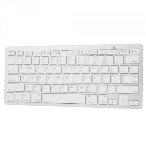 Bluetooth sans fil blanc Clavier Pour Macbook Mac iPad iPhone