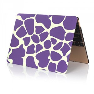 Koala Group * Two-Piece shell Conçu en pâte de protection livre Folio eau / couleur Decal couvre Case Sleeve pour Apple Macbook Air 11 inch------Purple deer pattern