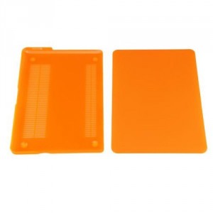 SODIAL(R) Protecteur Transparent Rigide pour Macbook Pro 13,3 "--Orange