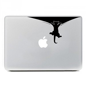 Cat vilain amovible en vinyle autocollant Decal peau pour Apple Macbook Air Pro Retina 13 pouces