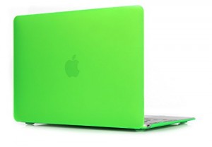 ineway Étui de protection Coque rigide, lisse Mat pour Apple New MacBook 30,5 cm "avec écran Retina (modèle 2015 A1534), 30,5 cm cm, mélange de couleur, plastique, NC-Spring green, New Mac 12 inch case