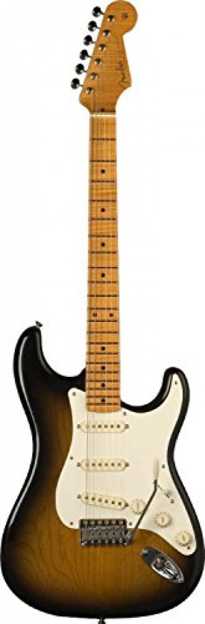 FENDER ERIC JOHNSON STRATOCASTER TOUCHE ERABLE 2 COLOR SUNBURST Guitare électrique Stratocaster