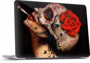Gelaskins Film de protection pour 13" MacBook Pro Retina - Viva La Muerte par Brian Viveros