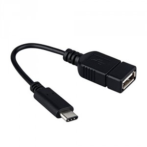 JoyNano USB 3.1 de type C Homme à l'USB 2.0 type A OTG Femme Data Sync & Câble réversible Design for Macbook Chromebook Pixel et d'autres-C USB Périphériques compatibles