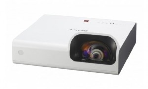Sony - VPL-SW235 - Projecteur LCD - 3000 lumens - 1280 x 800 - 16:10 - HD 720p - Objectif fixe de courte portée - LAN