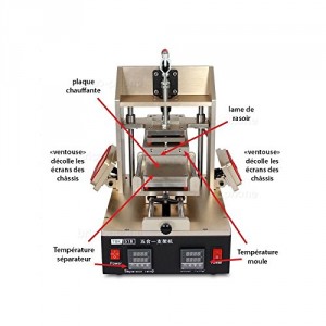 Machine professionnelle pour décoller vitre tactile 5 en 1