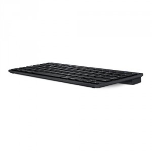 kwmobile | clavier bluetooth sans câble | QWERTZ en noir pour iPad, iPhone, Android et Windows