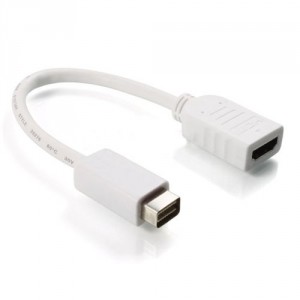 F9Q Haute Qualité Mini DVI vers HDMI câble adaptateur moniteur HD pour Apple MacBook