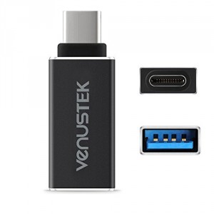 venustek type C vers USB adaptateur USB 3.1 type C vers USB 3.0 Adaptateur convertisseur w/OTG pour Apple New MacBook 30,5 cm, Chromebook Pixel, Nokia N1 Tablette, Nexus 5 x/6P et tous les appareils type C