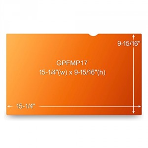 3M GPFMP17 Filtre de Confidentialité pour Ecran 14,1" Transparent
