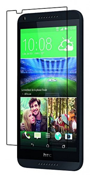 FUTLEX HTC DESIRE 816 Première Qualité Film Protection d'écran en Verre Trempé - Dureté de verre 9H - 0,33mm d'épaisseur - Transparence HD - Bords arrondis 2,5D - Antichoc - Enduit lipophobe - Toucher délicat - Verre haute qualité - Facile à installer - A