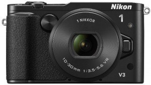 Nikon V3 + 10-30mm PD-zoom + DF-N1000 + GR-N1010 Appareil Photo Numérique Compact 18.4 Mpix Wi-Fi Noir