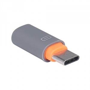 Voberry® Connecteur de Convertisseur USB 3.1 Type-C Mâle vers Micro USB Femelle Connector pour Oneplus 2, Nokia, Meizu Mx Pro 5, MacBook 12'' (Orange)