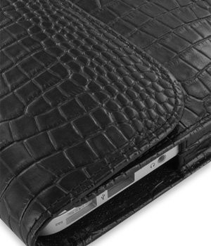 PDair PX1 Black Crocodile Pattern Leather Case for Apple New MacBook Air 2011 13"