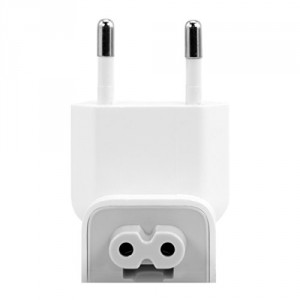 Fiche de secteur connecteur 2 broches (Duckhead) pour Apple Power Adapter - kwmobile