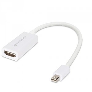 Fosmon Mini DisplayPort (MiniDP/mDP/ThunderBolt Port Compatible) to HDMI Adapter Cable for Apple MacBook, Macbook Pro, MacBook Air, iMac, Mac Mini, Microsoft Surface Pro