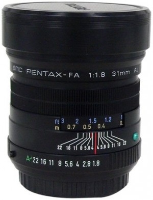 Pentax Objectifs pour reflex num érique 31mm f/1,8 AL Limited, noir
