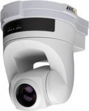 AXIS 214PTZ 50HZ. Pan/tilt/zoom (x18) camera. Auto-iris, automatic day/night, auto-focus zoom lens. Up to 4CIF resolution at 30 fps. Simultaneous MPEG-4 & Motion JPEG. I/O for alarm/event handling. 2-way Audio full duplex. Inc.mount & PSU.