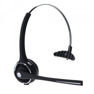 VicTsing Casque Headset Sans fil Bluetooth Wireless Ecouteur Tête Avec Boom Flexible Micro avec la Technologie d'Annulation Bruit et Charge Station d'Accueil Dock pour l'iPhone 6, 6 Plus, iPhone 5, 5S 5C, iPad 4, iPad Mini, air iPad, iPod, Macbook iMac, N