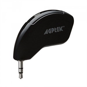 AGPtek Mini 3,5 mm AUX Bluetooth Récepteur Voiture Kit Mains Libres Appelant /Wireless Jouer de la Musique