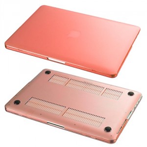 Apple MacBook Air (11.6 inch) Coque Etui de protection transparente par 32nd® - Rouge