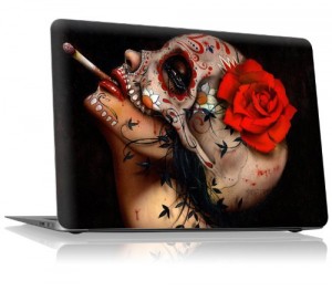 Gelaskins Film de protection pour 13" MacBook Air 2nd/3rd Gen. - Viva La Muerte par Brian Viveros