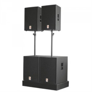 18/12pouces active speaker set 1800 W