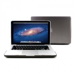 GMYLE Package Gris 3 en 1 pour Macbook Pro 13 - Coque mate - Skin clavier en silicone (US Layout) - Protecteur d'écran invisible (ne convient pas pour Macbook Pro 13 Retina)