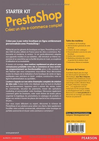 PrestaShop: Créez un site de e-commerce complet