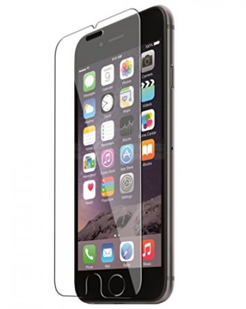 FUTLEX iPhone 6 / 6S Première Qualité Film Protection d'écran en Verre Trempé - Dureté de verre 9H - 0,33mm d'épaisseur - Transparence HD - Bords arrondis 2,5D - Antichoc - Enduit lipophobe - Toucher délicat - Verre haute qualité - Facile à installer - Ad