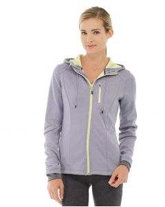 Phoebe Zipper Sweatshirt-M-Gray