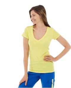 Diva Gym Tee-L-Yellow